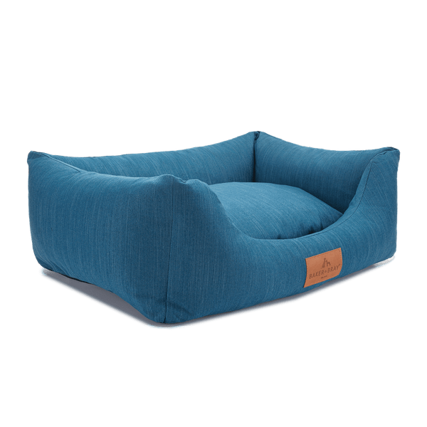 Baker & Bray Eco Luxe Orthopaedic Luxury Dog Bed-Dog Beds-Barker & Bray- Silver Circle Pets