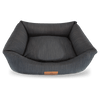 Baker & Bray Eco Luxe Orthopaedic Luxury Dog Bed-Dog Beds-Barker & Bray- Silver Circle Pets