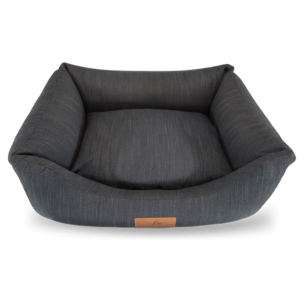 Baker & Bray Eco Luxe Orthopaedic Luxury Dog Bed-Dog Beds-Barker & Bray- Silver Circle Pets