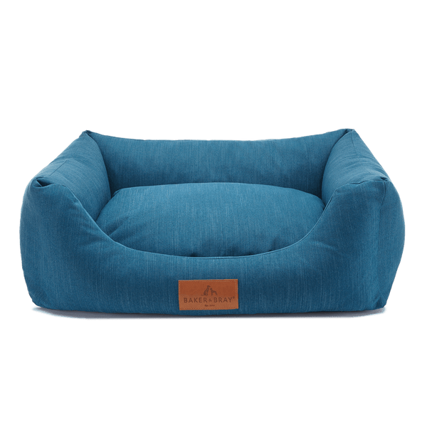 Baker & Bray Eco Luxe Orthopaedic Luxury Dog Bed-Dog Beds-Barker & Bray- Silver Circle Pets