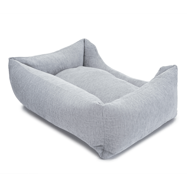 Baker & Bray Eco Luxe Orthopaedic Luxury Dog Bed-Dog Beds-Barker & Bray- Silver Circle Pets