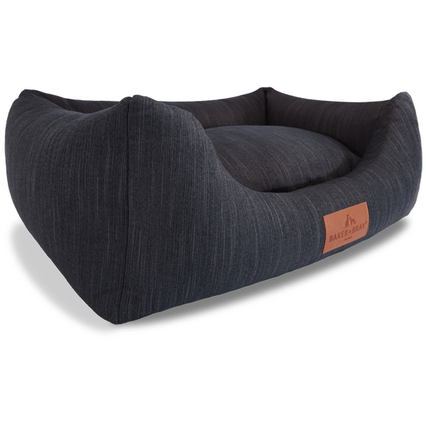 Baker & Bray Eco Luxe Orthopaedic Luxury Dog Bed-Dog Beds-Barker & Bray- Silver Circle Pets