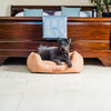 Baker & Bray Eco Luxe Orthopaedic Luxury Dog Bed-Dog Beds-Barker & Bray- Silver Circle Pets