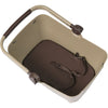 Basil Buddy MIK Dog Bike Basket-Pet Accessories-Basil- Silver Circle Pets