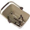 Basil Buddy MIK Dog Bike Basket-Pet Accessories-Basil- Silver Circle Pets