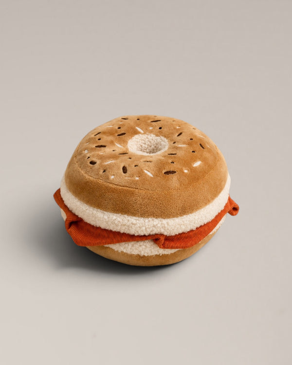 By Teddy Bagel Dog Toy