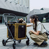 Ibiyaya BigBuddy 2-in-1 Pet Stroller and Crate