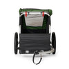 Burley Tail Wagon® Dog Bike Trailer-Pet Trailer-Burley- Silver Circle Pets