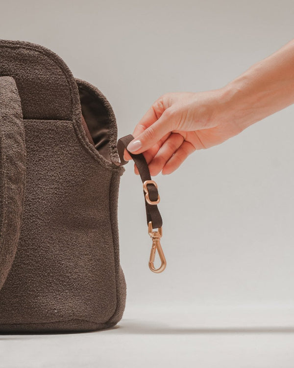 By Teddy Bouclé Pet Carrier | 2-in-1-Pet Carrier-By Teddy- Silver Circle Pets