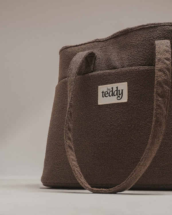 By Teddy Bouclé Pet Carrier | 2-in-1-Pet Carrier-By Teddy- Silver Circle Pets