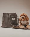 By Teddy Bouclé Pet Carrier | 2-in-1-Pet Carrier-By Teddy- Silver Circle Pets