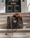 By Teddy Bouclé Pet Carrier | 2-in-1-Pet Carrier-By Teddy- Silver Circle Pets