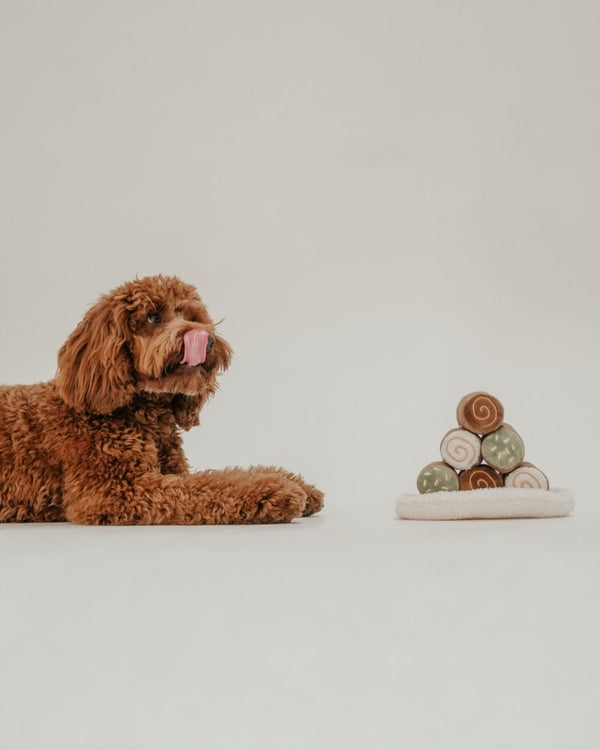 By Teddy Cannoli Pyramid Dog Toy-Dog Toy-By Teddy- Silver Circle Pets