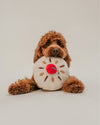 By Teddy Cherry Bakewell Tart Dog Toy-Dog Toy-By Teddy- Silver Circle Pets