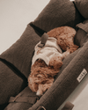 By Teddy Extra Large Cosy Dog Car Seat | Vegan Sherpa Fabric-Dog Car Seat-By Teddy- Silver Circle Pets