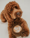 By Teddy Flat White Coffee Cup Dog Toy-Dog Toy-By Teddy- Silver Circle Pets