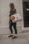 By Teddy Puffer Dog Carrier | 2-in-1-Dog Carrier-By Teddy- Silver Circle Pets