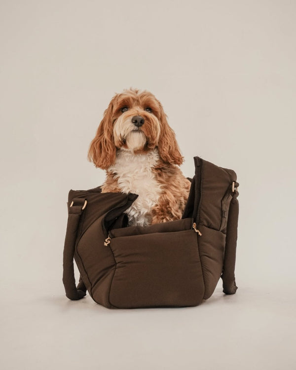 By Teddy Puffer Dog Carrier | 2-in-1-Dog Carrier-By Teddy- Silver Circle Pets