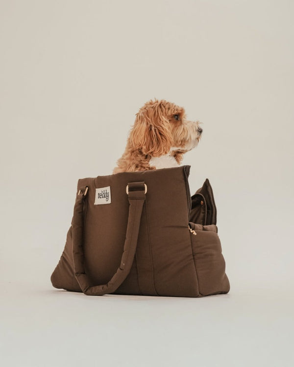 By Teddy Puffer Dog Carrier | 2-in-1-Dog Carrier-By Teddy- Silver Circle Pets