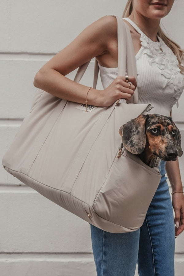 By Teddy Puffer Dog Carrier | 2-in-1-Dog Carrier-By Teddy- Silver Circle Pets