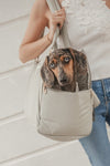 By Teddy Puffer Dog Carrier | 2-in-1-Dog Carrier-By Teddy- Silver Circle Pets