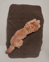 By Teddy Quilted Pet Settle Mat Tote | 2-in-1 | Sherpa - Silver Circle Pets- Silver Circle Pets