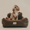 By Teddy The Bouclé Dog Car Seat-Dog Car Seat-By Teddy- Silver Circle Pets