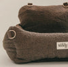 By Teddy The Bouclé Dog Car Seat-Dog Car Seat-By Teddy- Silver Circle Pets