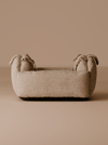 By Teddy The Cosy Dog Car Seat | Vegan Sherpa Fabric-Dog Car Seat-By Teddy- Silver Circle Pets