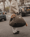 By Teddy The Cosy Dog Car Seat | Vegan Sherpa Fabric-Dog Car Seat-By Teddy- Silver Circle Pets