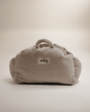 By Teddy The Cosy Dog Car Seat | Vegan Sherpa Fabric-Dog Car Seat-By Teddy- Silver Circle Pets