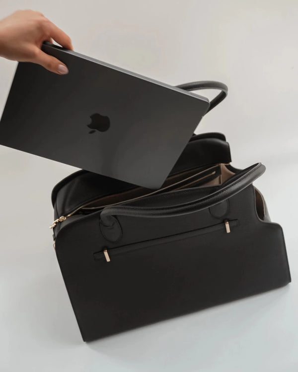 By Teddy The Studio Pet Carrier | Premium Vegan Leather Dog Carrier-Pet Carrier-By Teddy- Silver Circle Pets