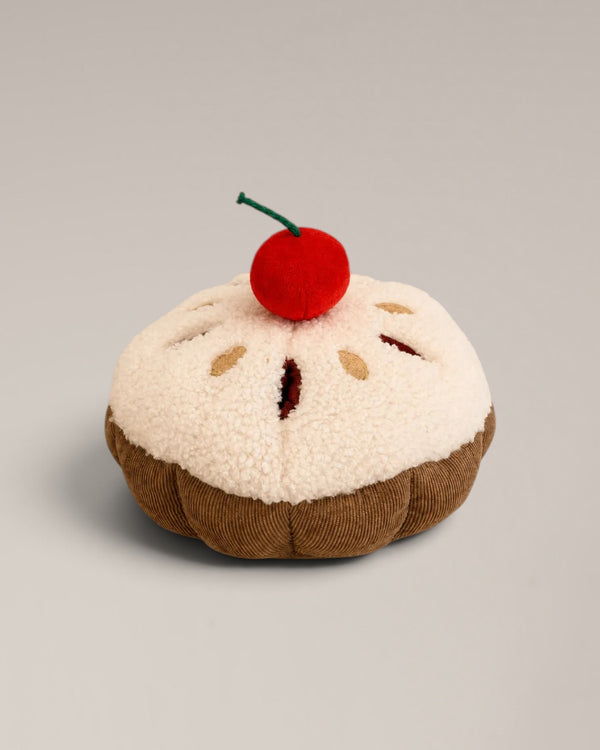 By Teddy Cherry Bakewell Tart Dog Toy