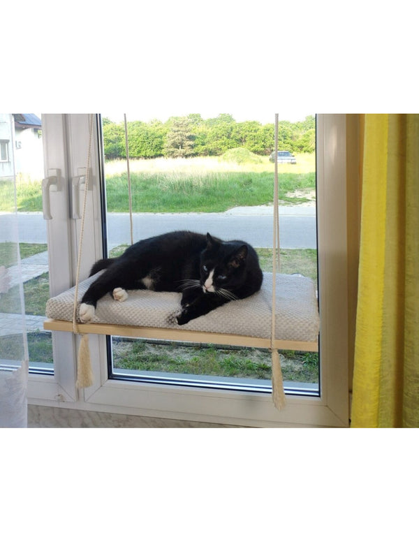 Cat's Atelier Cat Window Shelf | The Sunny Spot 75 cm