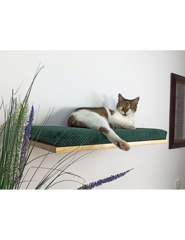 Cat's Atelier Cat Shelf | The Cozy Nook 75 cm-Cat Shelf-Cat's Atelier- Silver Circle Pets