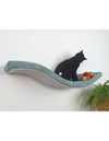 Cat's Atelier Cat Wall Shelf | The Playful Curve Right 95 cm-Cat Shelf-Cat's Atelier- Silver Circle Pets