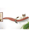Cat's Atelier Cat Wall Shelf | The Playful Curve Right 95 cm-Cat Shelf-Cat's Atelier- Silver Circle Pets
