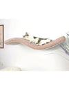 Cat's Atelier Cat Wall Shelf | The Playful Curve Right 95 cm-Cat Shelf-Cat's Atelier- Silver Circle Pets