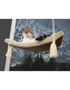 Cat's Atelier Cat Window Hammock Bed Swing | The Arcing View 60cm-Cat Hammock-Cat's Atelier- Silver Circle Pets