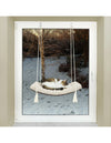 Cat's Atelier Cat Window Hammock Bed Swing | The Arcing View 60cm-Cat Hammock-Cat's Atelier- Silver Circle Pets