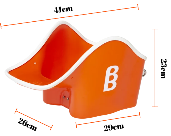 Brook & Breeze Canine Copilot Dog Bike Seat | Fittings Included