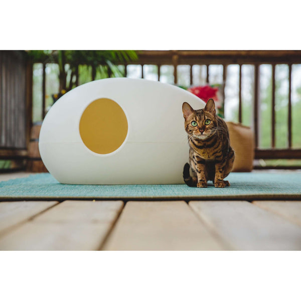 Design Cat Litter Box-Cat Litter Box-SinDesign- Silver Circle Pets