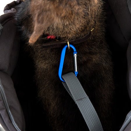Doctor Bark Padded Pet Carrier | Airline Approved-Pet Carrier-Doctor Bark- Silver Circle Pets