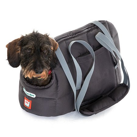 Doctor Bark Padded Pet Carrier | Airline Approved-Pet Carrier-Doctor Bark- Silver Circle Pets