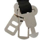 Dog Life Adjustable Dog Car Seat Belt | Triple Adapter-Dog Car Seat Belt-Dog Life- Silver Circle Pets