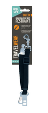 Dog Life Adjustable Dog Car Seat Belt | Triple Adapter-Dog Car Seat Belt-Dog Life- Silver Circle Pets
