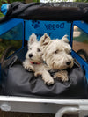 Doggy Tourer Snoopy Medium Dog Bike Trailer-Dog Bike Trailer-Doggy Tourer- Silver Circle Pets