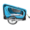 Doggy Tourer Snoopy Medium Dog Bike Trailer-Dog Bike Trailer-Doggy Tourer- Silver Circle Pets