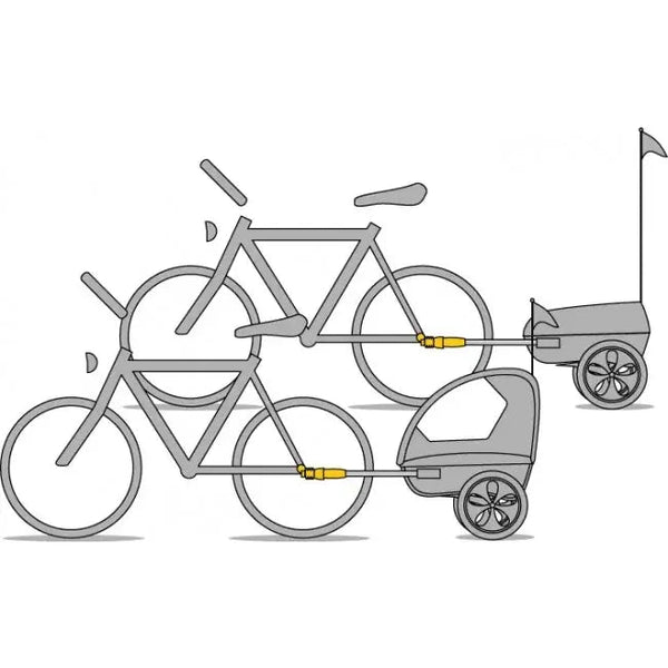 Doggy Tourer Weber E Coupling System - Doggy Tourer- Silver Circle Pets