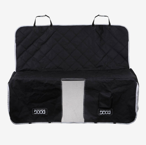 DOOG Dog Car Seat Cover | Rear Bench Seat | Large-Dog Car Seat-DOOG- Silver Circle Pets